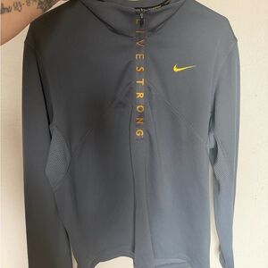 Nike Dri-FIT Gray Performance Top